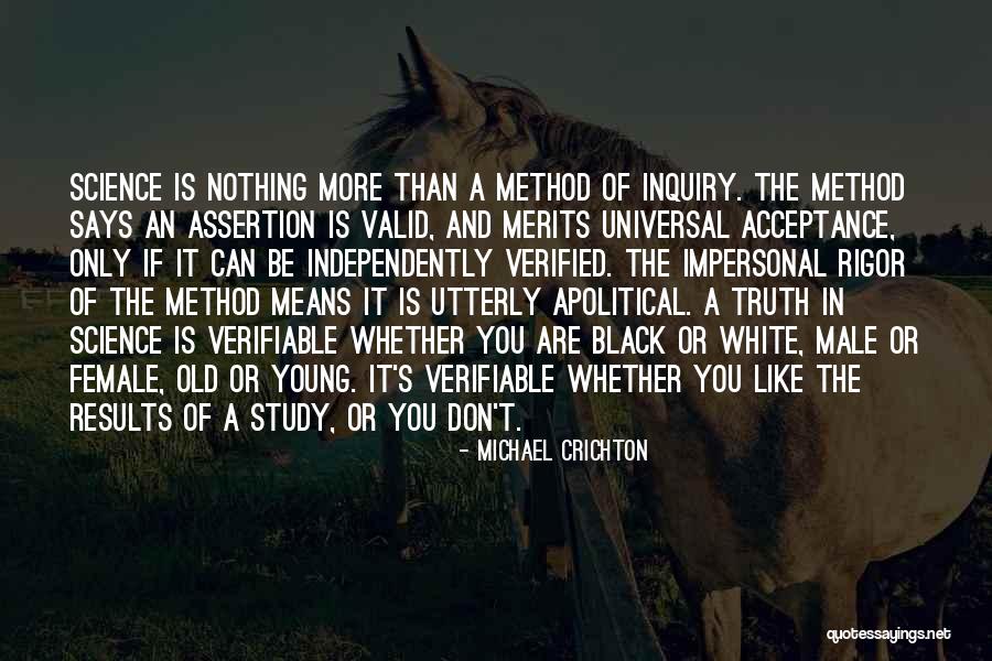 Verified Quotes By Michael Crichton