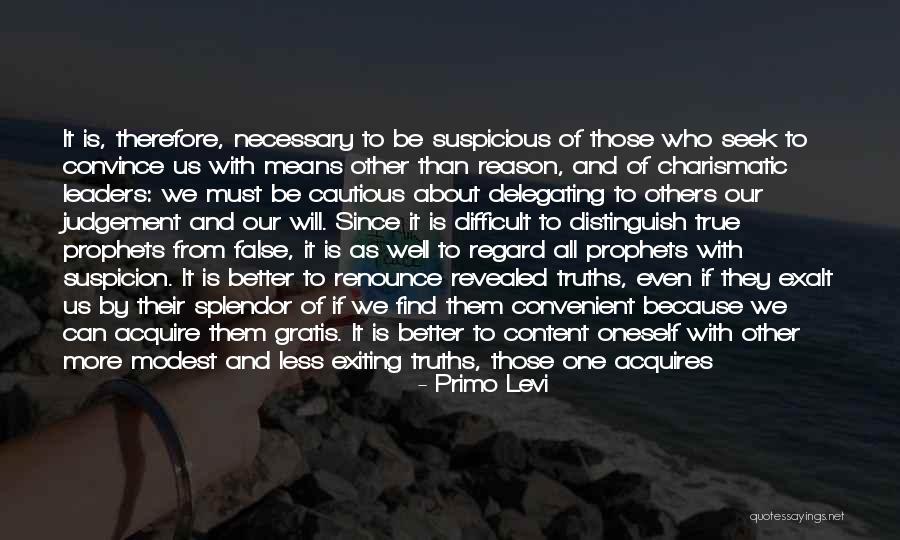 Verified Quotes By Primo Levi