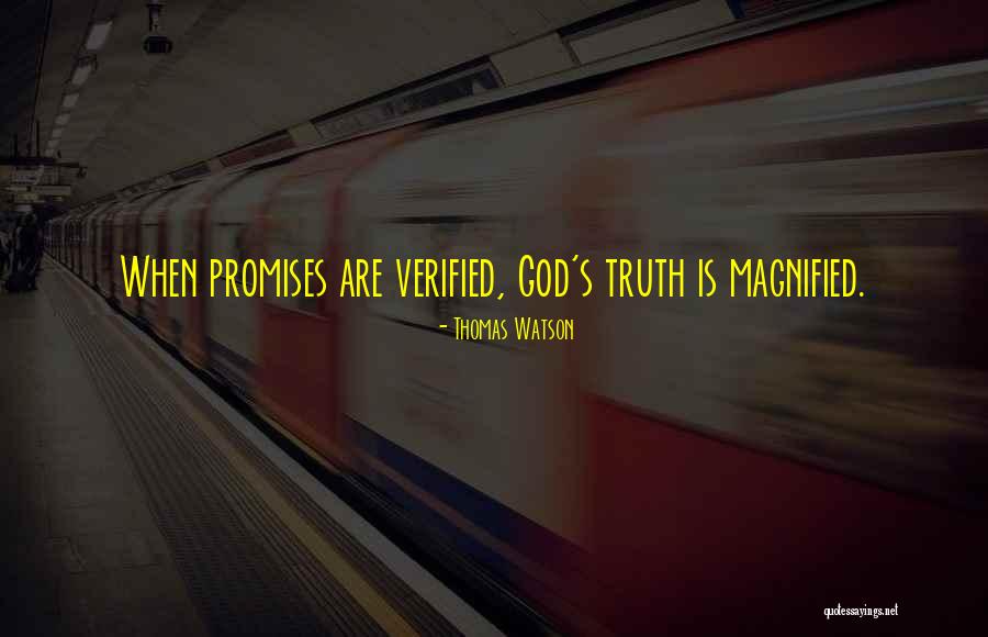 Verified Quotes By Thomas Watson