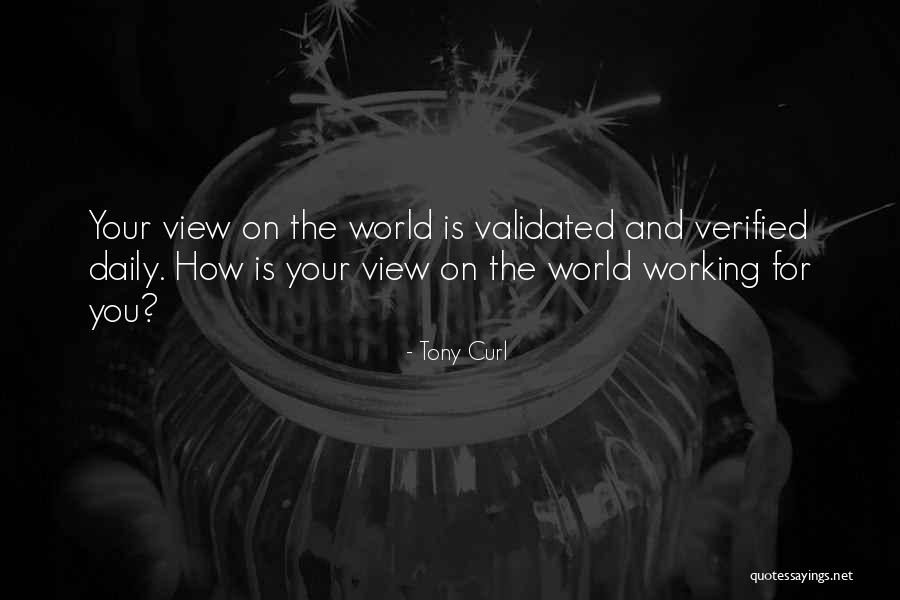 Verified Quotes By Tony Curl