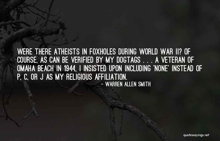 Verified Quotes By Warren Allen Smith