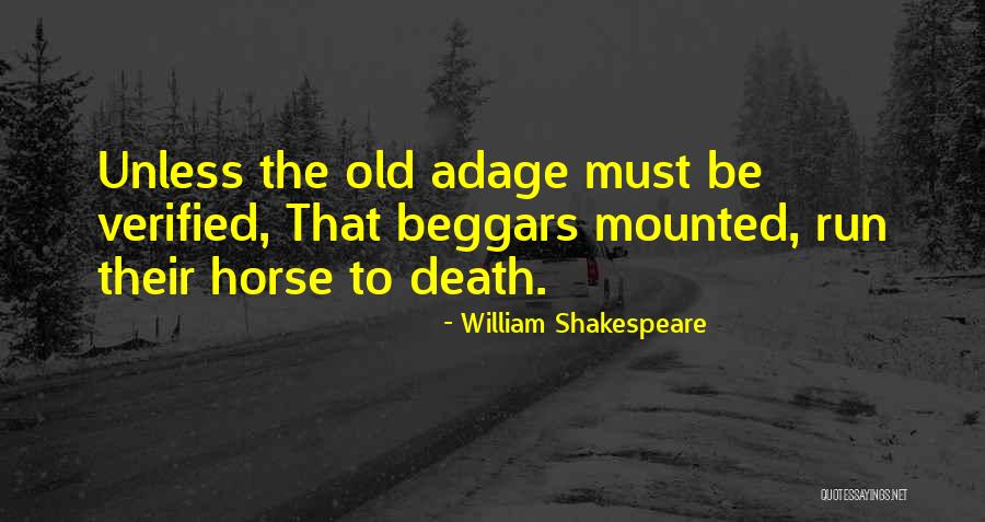 Verified Quotes By William Shakespeare