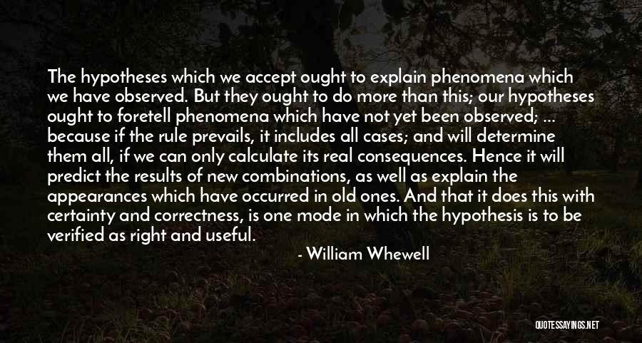 Verified Quotes By William Whewell