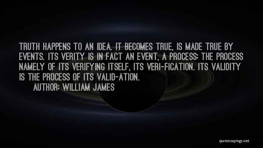 Verifying Quotes By William James