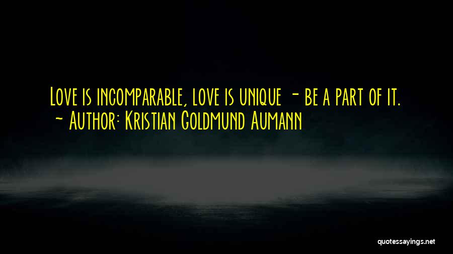 Verlief Quotes By Kristian Goldmund Aumann