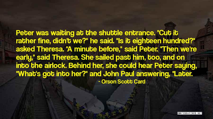 Verlyn Britton Quotes By Orson Scott Card Verlyn Britton Quotes By Orson Scott Card