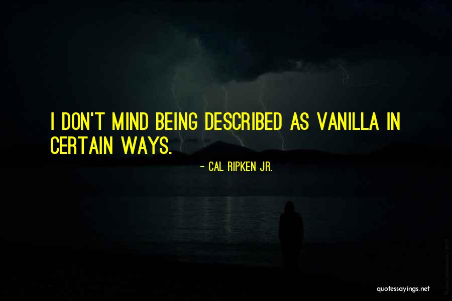 Verna Mclellan Quotes By Cal Ripken Jr.