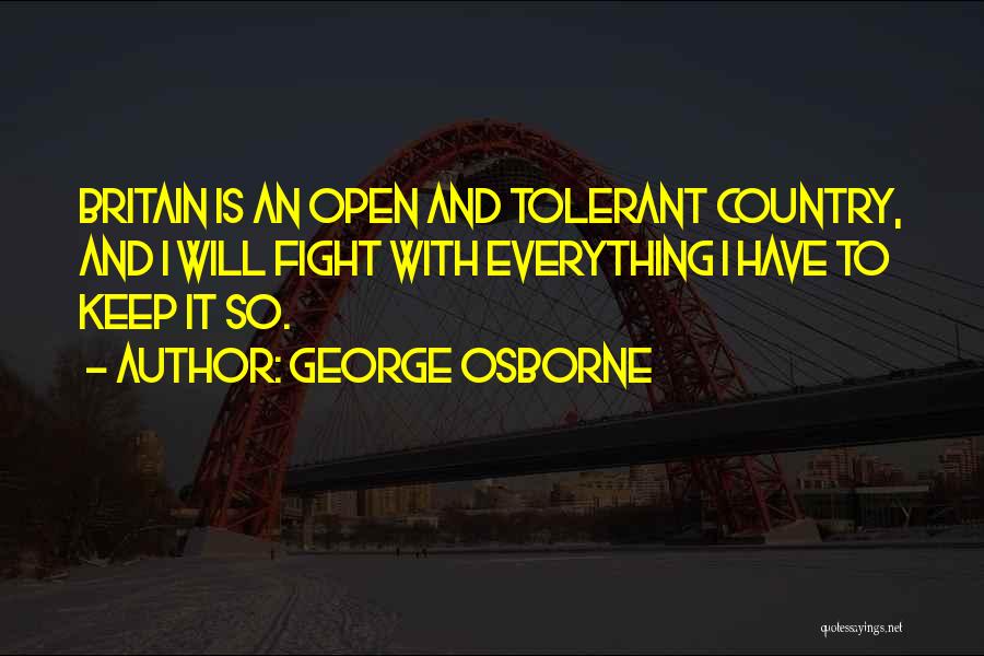 Vernate Quotes By George Osborne