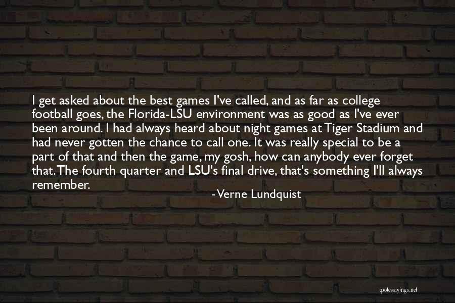 Verne Lundquist Quotes 601440