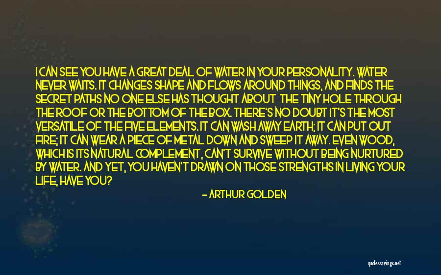 Versatile Quotes By Arthur Golden Versatile Quotes By Arthur Golden
