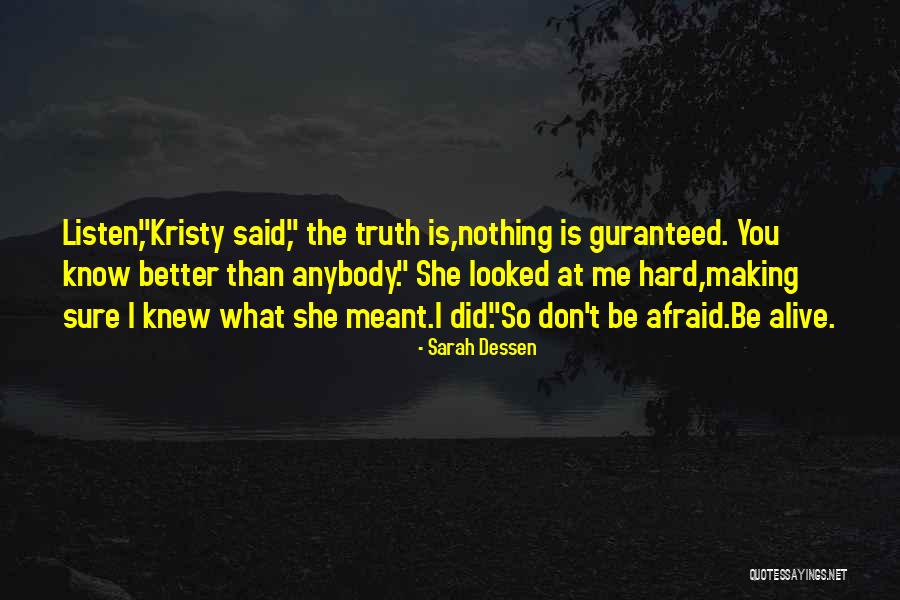 Verschaeren Doelpunt Quotes By Sarah Dessen Verschaeren Doelpunt Quotes By Sarah Dessen