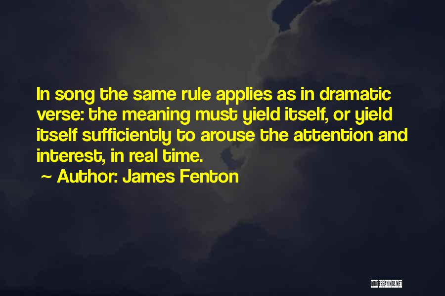 Verse Quotes By James Fenton