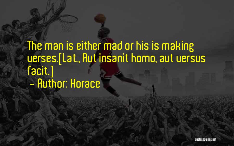 Verses Quotes By Horace