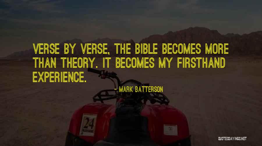 Verses Quotes By Mark Batterson