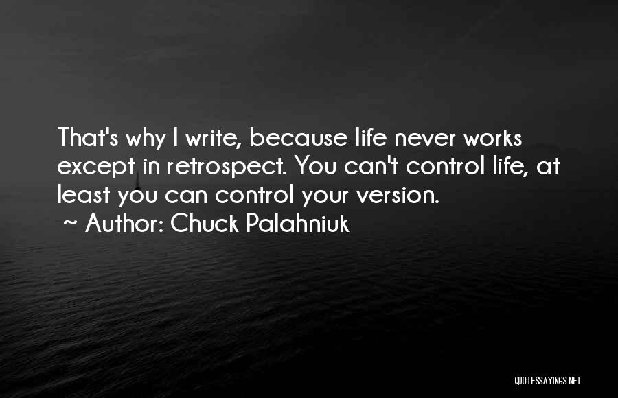 Version Control Quotes By Chuck Palahniuk