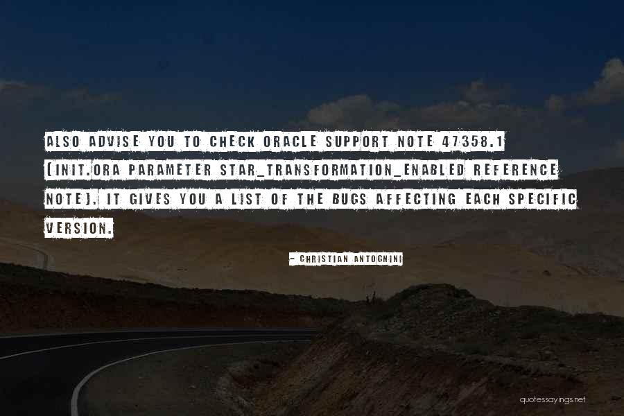 Version Does Not Support Quotes By Christian Antognini Version Does Not Support Quotes By Christian Antognini