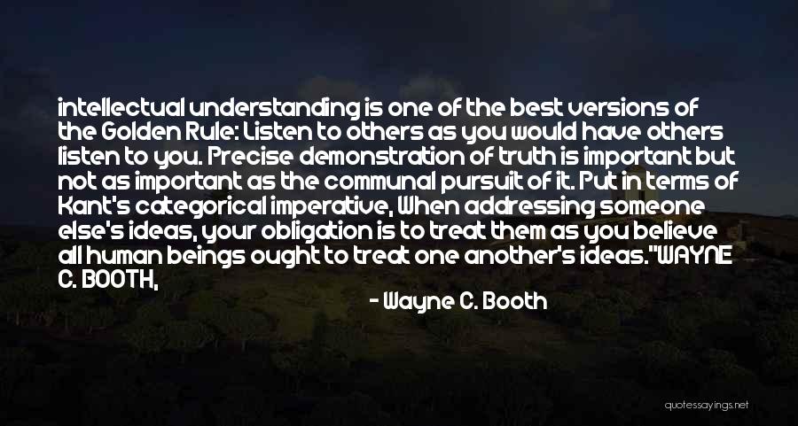 Versions Of The Truth Quotes By Wayne C. Booth Versions Of The Truth Quotes By Wayne C. Booth