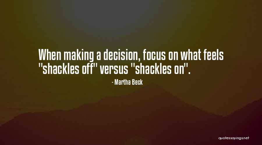 Versus On Quotes By Martha Beck Versus On Quotes By Martha Beck