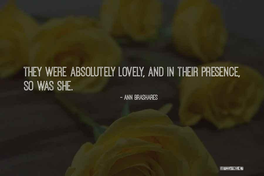 Vertelevision Quotes By Ann Brashares Vertelevision Quotes By Ann Brashares