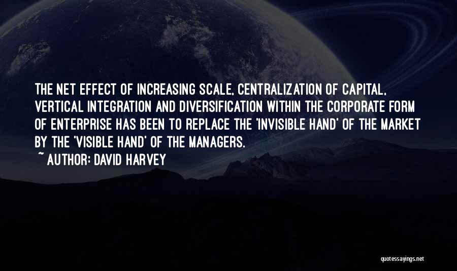Vertical Integration Quotes By David Harvey