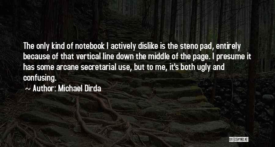 Vertical Line Quotes By Michael Dirda