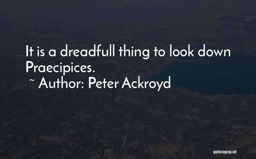 Vertigo Quotes By Peter Ackroyd