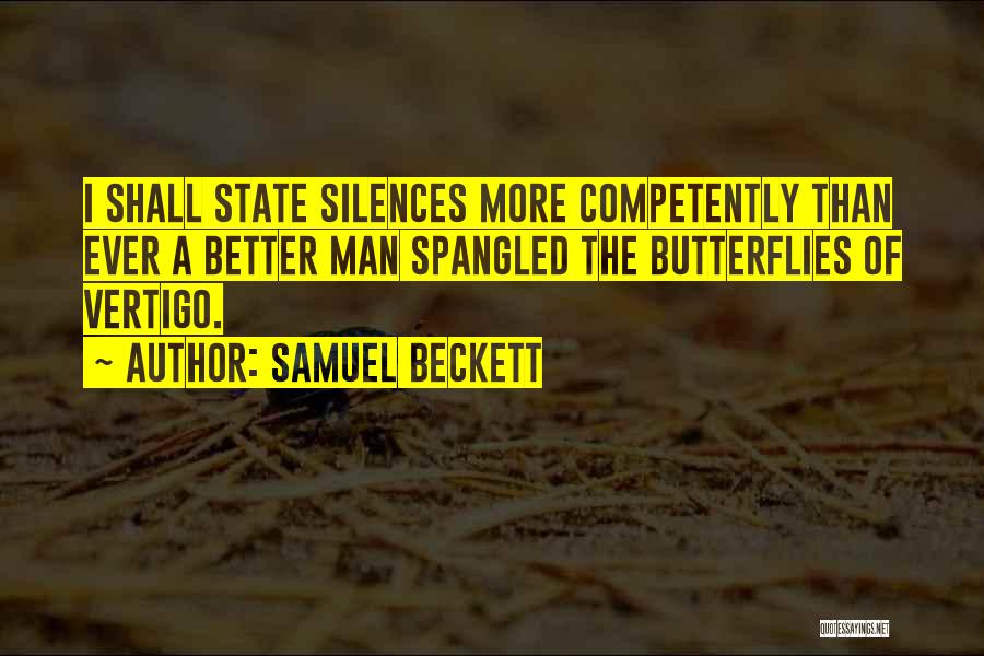 Vertigo Quotes By Samuel Beckett