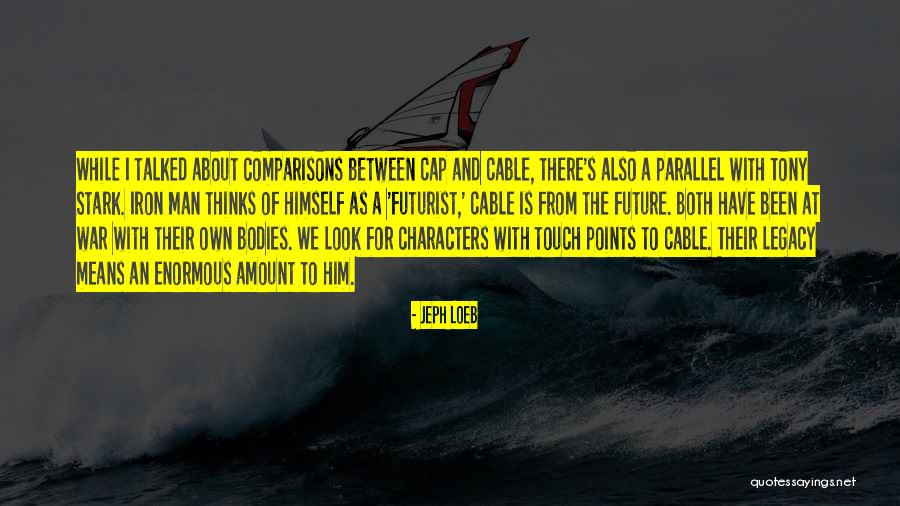 Vertrekken Engels Quotes By Jeph Loeb Vertrekken Engels Quotes By Jeph Loeb