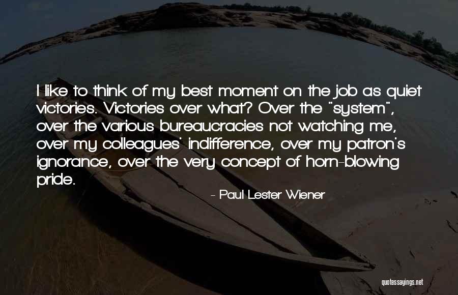 Very Best Success Quotes By Paul Lester Wiener Very Best Success Quotes By Paul Lester Wiener