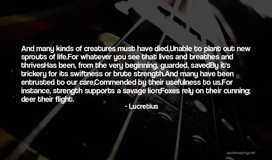 Very Cunning Quotes By Lucretius Very Cunning Quotes By Lucretius