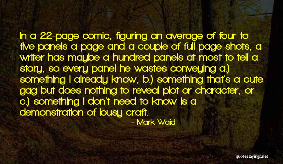 Very Cute Couple Quotes By Mark Waid