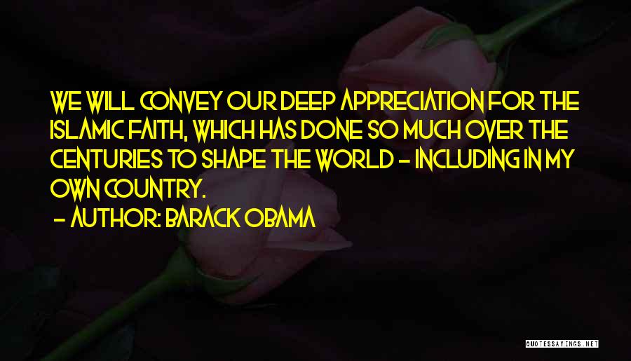 Very Deep Islamic Quotes By Barack Obama
