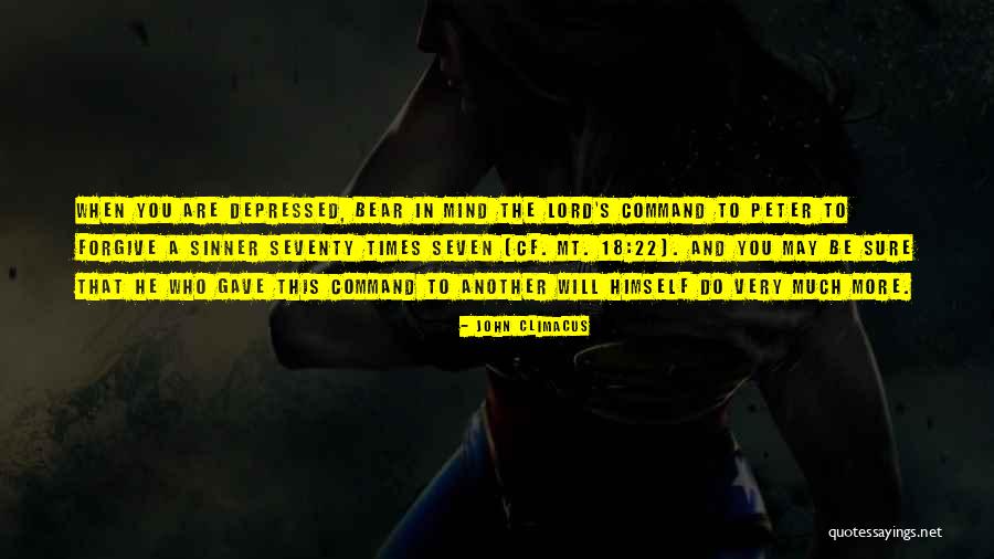 Very Depressed Quotes By John Climacus Very Depressed Quotes By John Climacus
