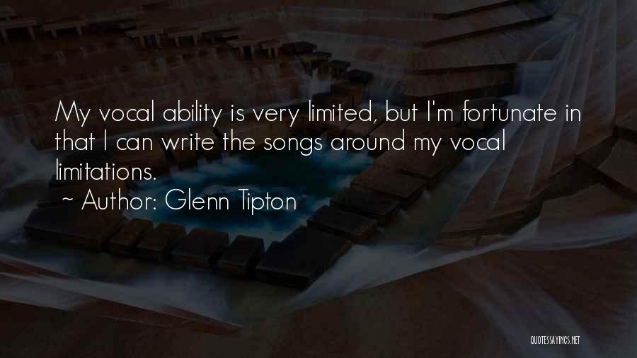 Very Fortunate Quotes By Glenn Tipton