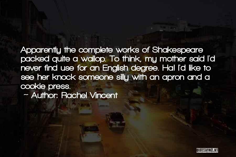 Very Funny English Quotes By Rachel Vincent