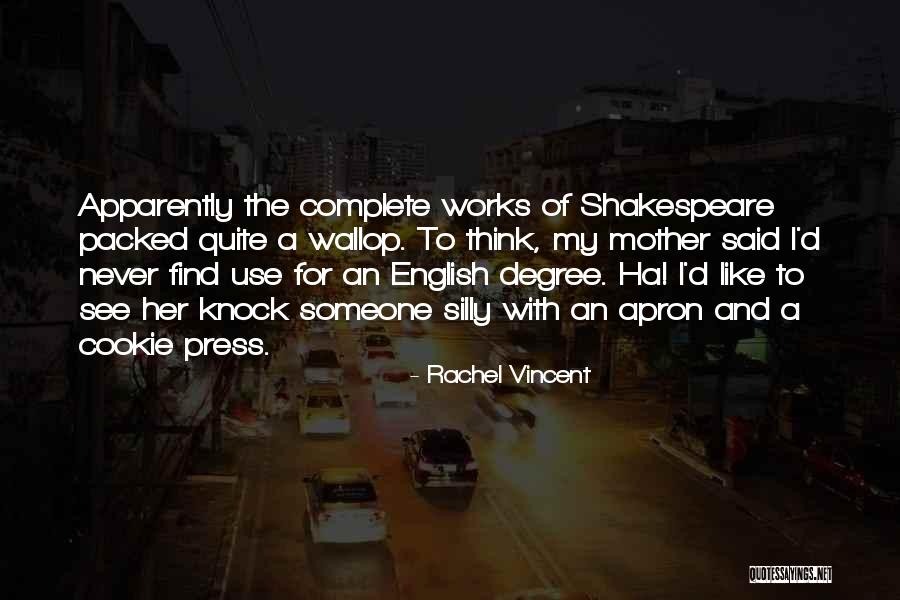 Very Funny English Quotes By Rachel Vincent