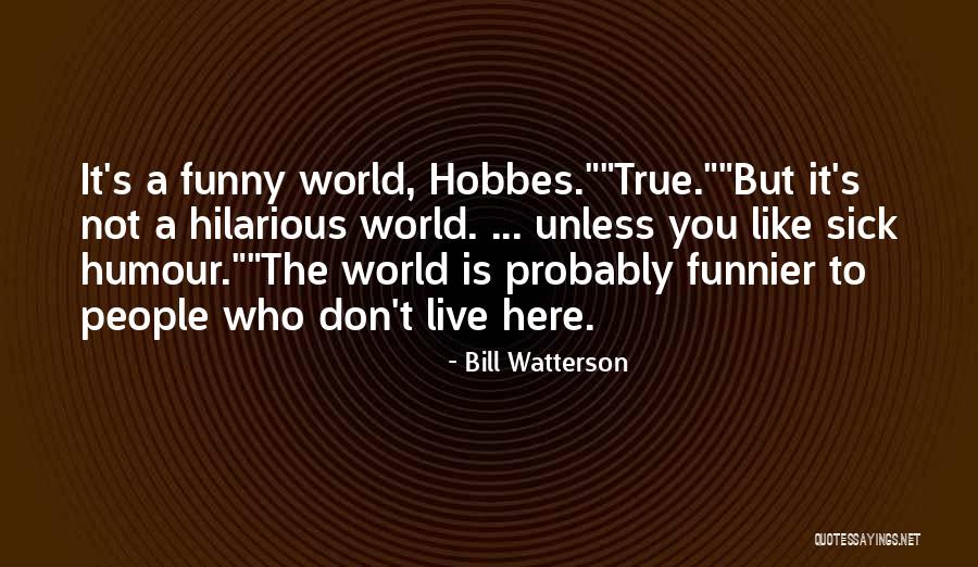 Very Funny True Quotes By Bill Watterson