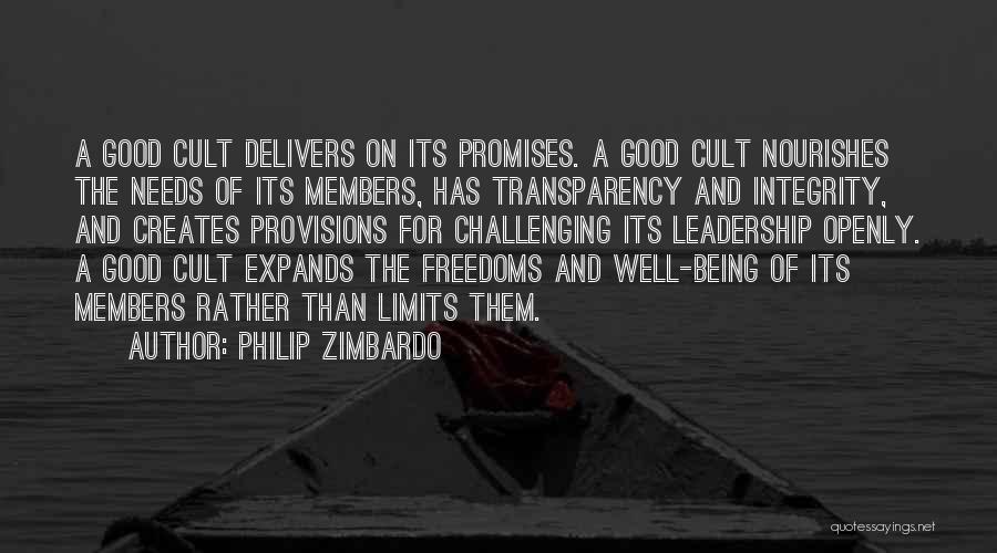 Very Good Leadership Quotes By Philip Zimbardo