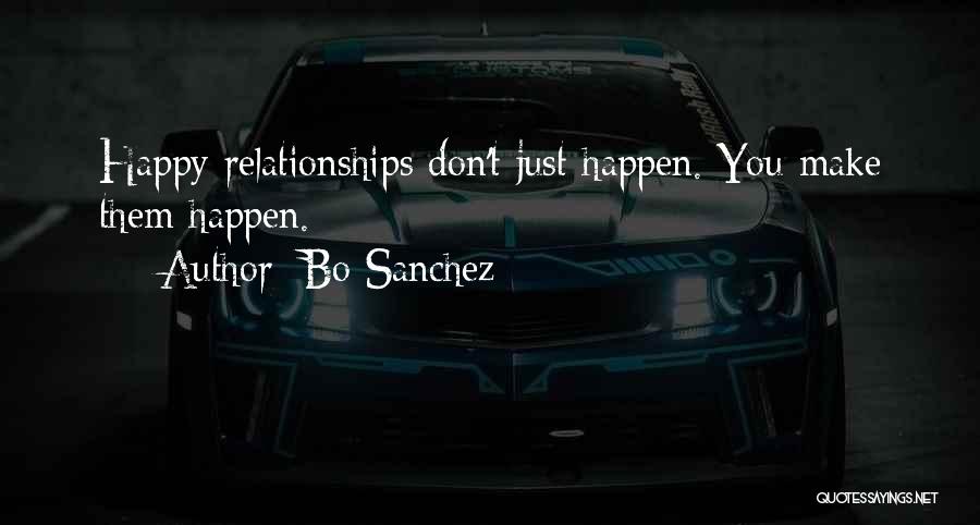 Very Happy Relationship Quotes By Bo Sanchez