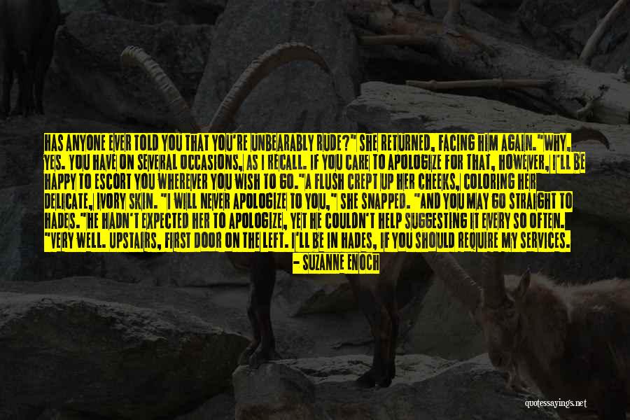 Very Hilarious Quotes By Suzanne Enoch Very Hilarious Quotes By Suzanne Enoch
