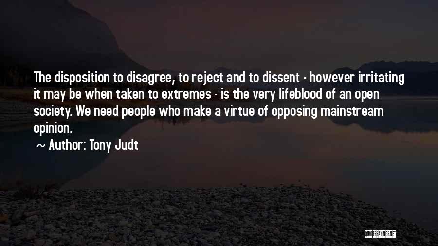 Very Irritating Quotes By Tony Judt