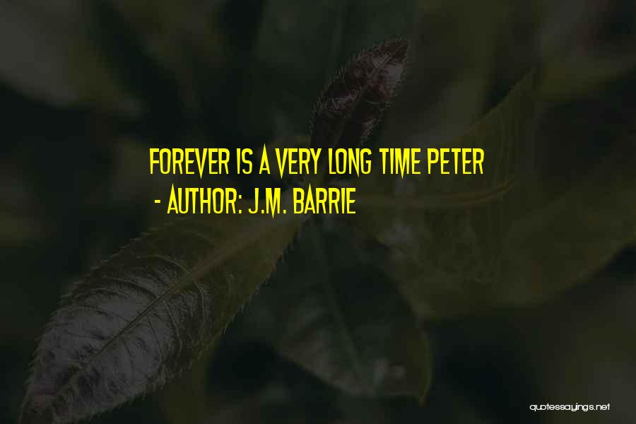 Very Long Inspirational Quotes By J.M. Barrie