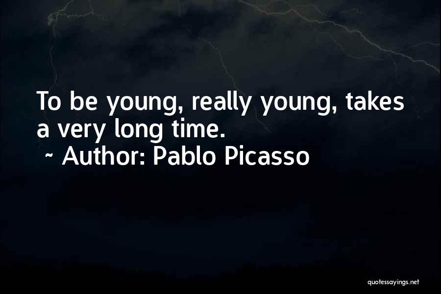 Very Long Inspirational Quotes By Pablo Picasso