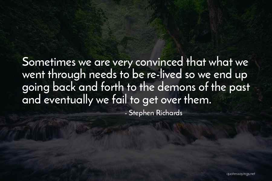 Very Motivational Quotes By Stephen Richards