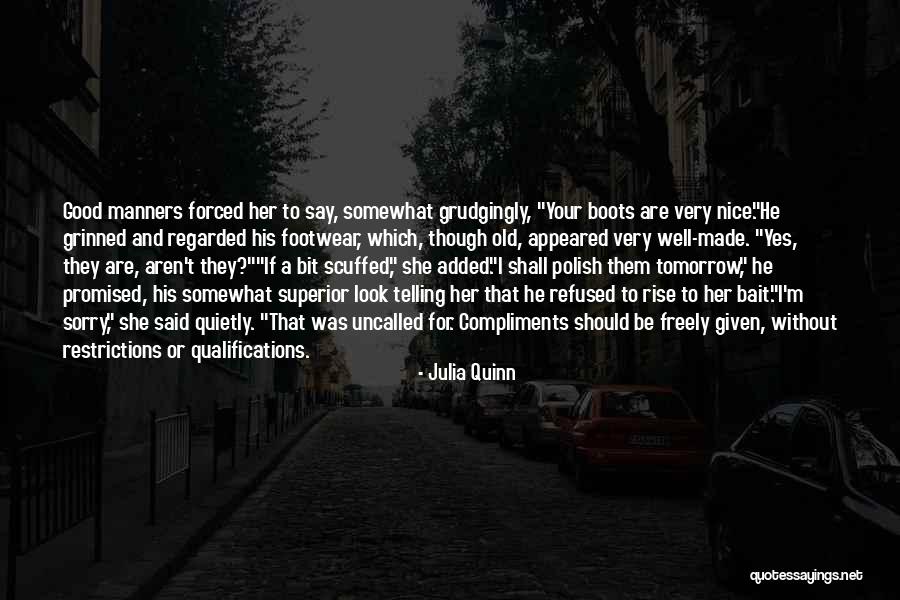 Very Nice Quotes By Julia Quinn