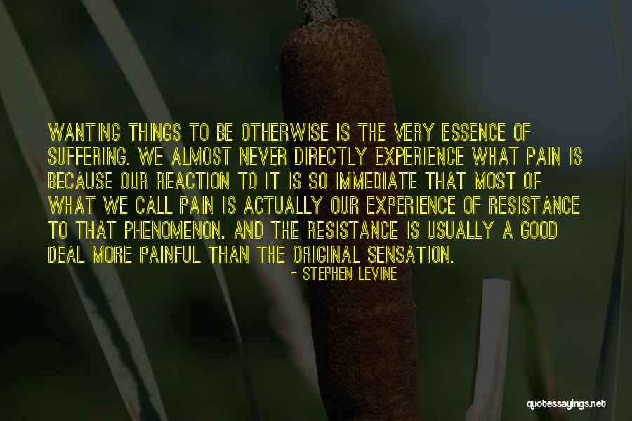 Very Painful Quotes By Stephen Levine Very Painful Quotes By Stephen Levine