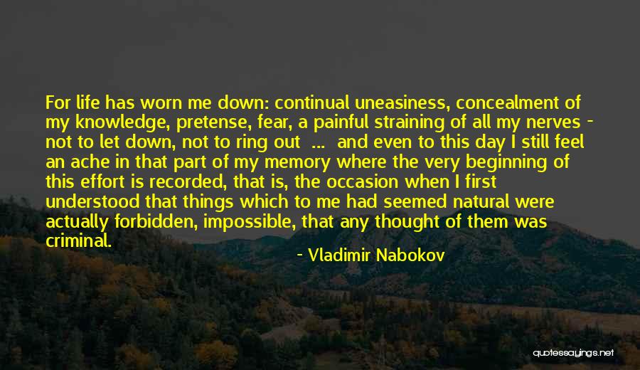 Very Painful Quotes By Vladimir Nabokov Very Painful Quotes By Vladimir Nabokov