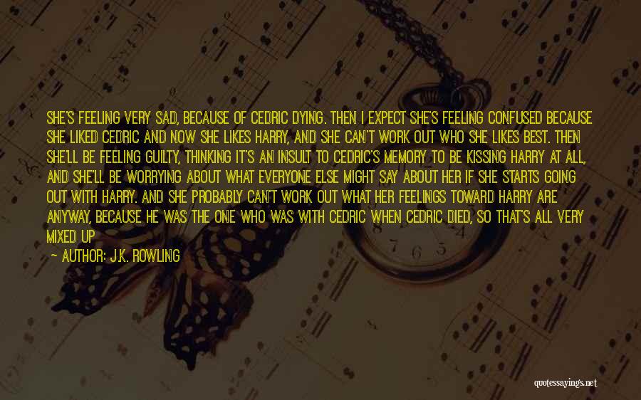 Very Sad Emotional Quotes By J.K. Rowling