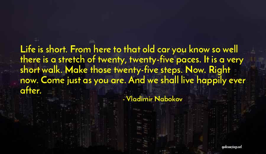 Very Short Life Quotes By Vladimir Nabokov Very Short Life Quotes By Vladimir Nabokov