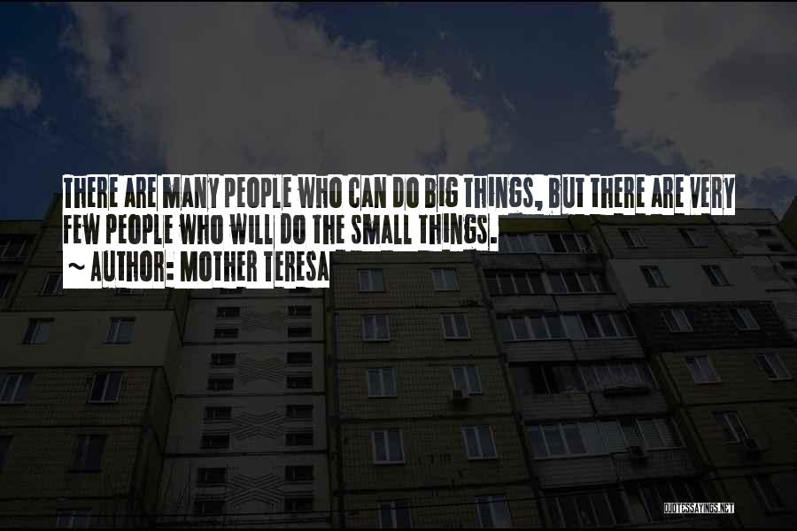 Very Small Inspirational Quotes By Mother Teresa